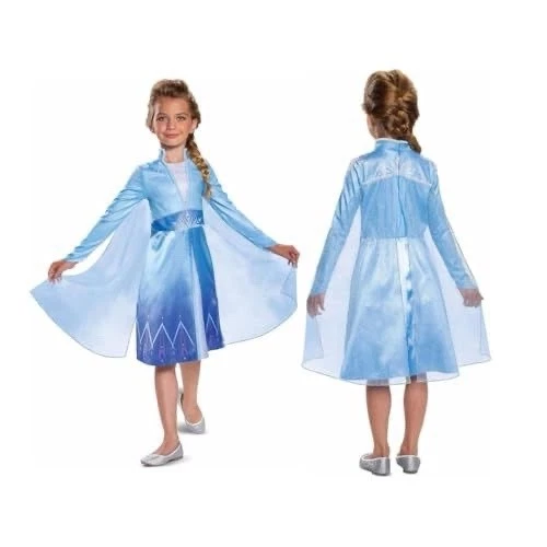 Nuevo Disfraz Elsa Niña Disney Frozen ll Deluxe Brillo Disfraz 3T-4T Foto 1 de 1