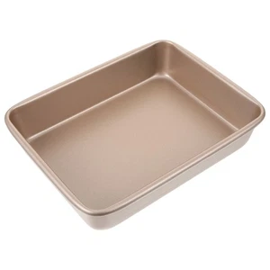 Carbon Steel Cake Pan Non-stick Baking Plate Cookie Rectangle Baking Tray - Bild 1 von 12