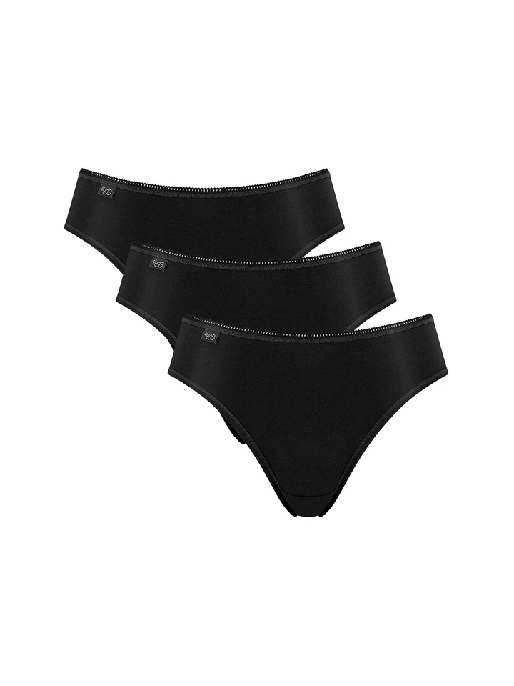 sloggi Jazzpants 24/7 Microfaser schwarz 3er Pack Gr. 42