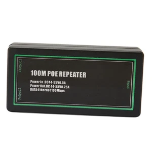POE Extender Standard Gigabit Monitoring Signal Repeater Splitter For IP Cam NEW - Afbeelding 1 van 12