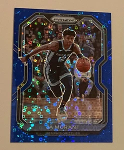 2020-21 Panini Prizm Ja Morant Blue Fast Break Disco /175! - Picture 1 of 2