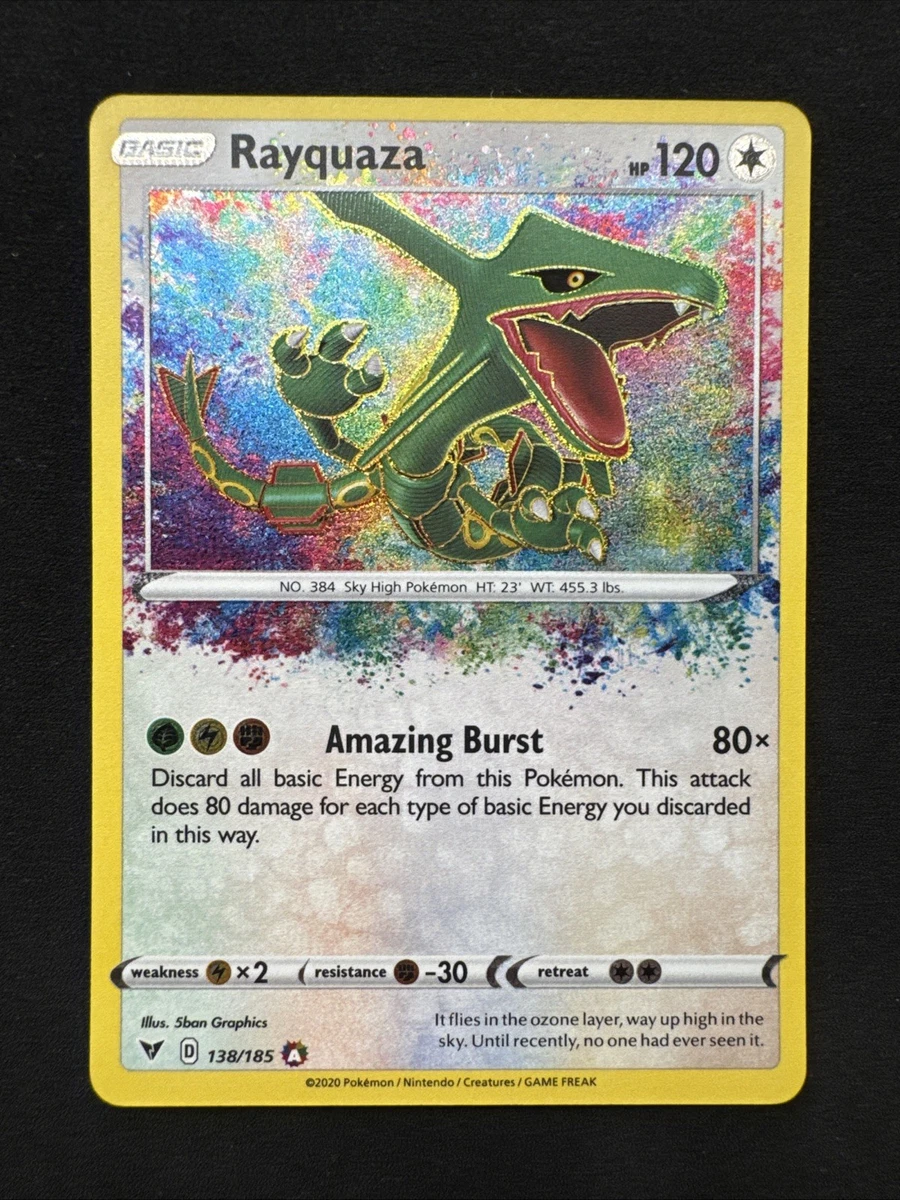 Rayquaza Pokémon TCG Cards for sale | eBay