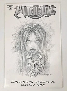 Witchblade 53 Convention Exclusive w COA Lmtd/500 Sketch Cover Image Comic  - Picture 1 of 7