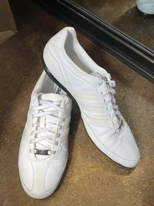 2013 Men’s 9.5 Adidas Porsche Design Type 64 White Leather Driving Shoes G95224 - Picture 1 of 21