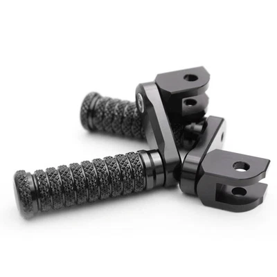 Black M-Grip Rider Foot Pegs 40mm Extend For Ducati 916 996 998 /S/SP/R All Year - Imagem 1 de 4