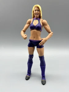 2010 WWF WWE Mattel Maryse Mizanin Basic Wrestling Figure Series 8 Purple Diva - Picture 1 of 2