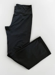 Pantalones deportivos AVIA para mujer negros semiajustados de pierna recta talla L (12P-14P) - Imagen 1 de 6