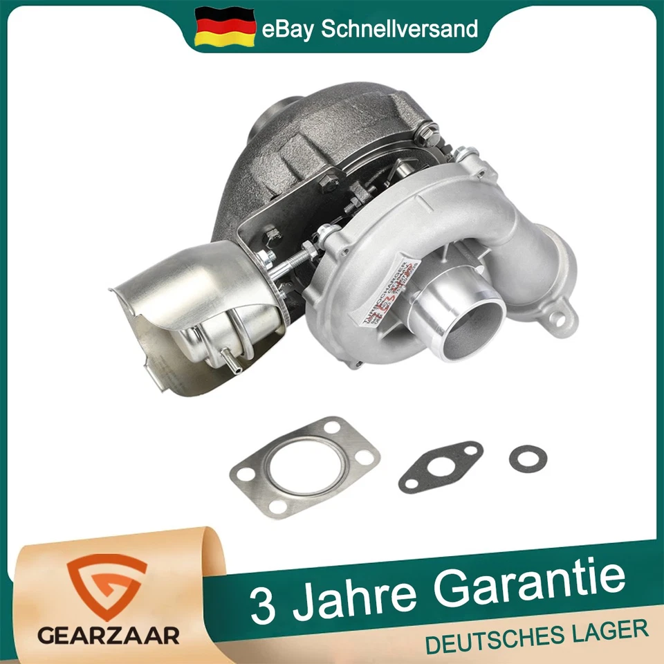 Turbolader für Citroën Berlingo C2 C3 C4 C5 C-Max Focus II Peugeot 207 307 1.6L - Bild 1 von 4