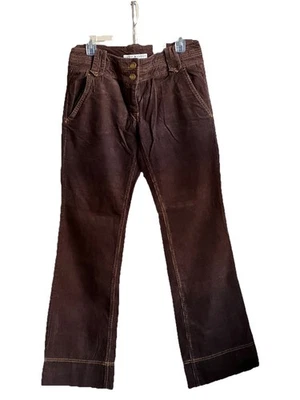 Pantalones de pana vintage Y2K Tommy Hilfiger para mujer marrón corte bota stock muerto nuevos con etiquetas  Foto 1 de 4