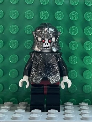 LEGO Castillo Guerrero Esqueleto 5 Minifigura Fantasía Era 7094 Cas331  Foto 1 de 4