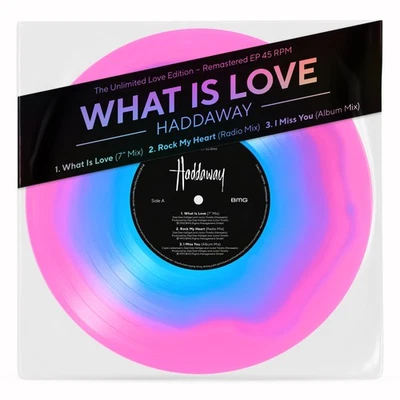 Haddaway What Is Love (Vinyl) 10" EP (Coloured Vinyl) - Bild 1 von 2