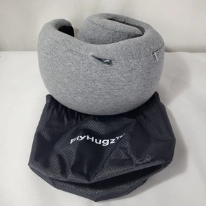 FlyHugz Almohada de Viaje para Cuello Espuma con Memoria Almohada para Cuello Cubierta Lavable Embalable - Imagen 1 de 6
