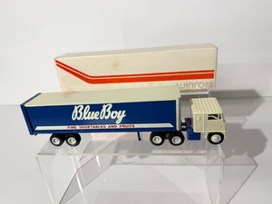 Winross Blue Boy Vegetables Fruits Truck Semi Trailer 1/64 1974 W Box Vintage - Picture 1 of 6