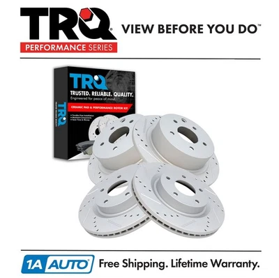 Juego de rotores de freno delanteros y traseros para Nissan Altima 2007-2024 Foto 1 de 4