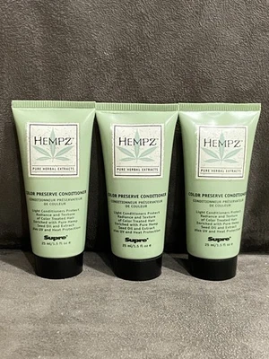 HEMPZ COLOR PRESERVE CONDITIONER - 1.5 OZ TRAVEL SIZE - 3 PACK - Image 1 of 3