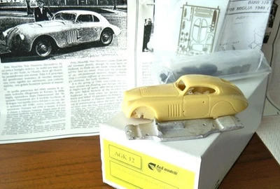 1-43 BMW 328 Coupè Mille Miglia '40 #70 winner Resin kit A&G Modelli AGK012 - Immagine 1 di 3