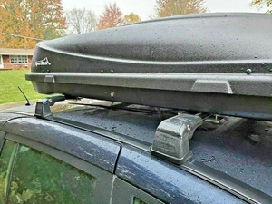 Black Roof Rack Cross Bar for MAZDA 5 Minivan 2006-2017 - Bild 1 von 7