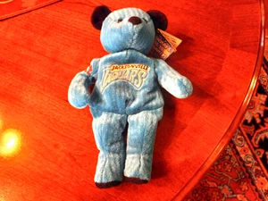Jacksonville Jaguars #1 Bär Sitzsack Plüsch Salvino's NFL Team Bammers 9 Zoll 2000 - Bild 1 von 3