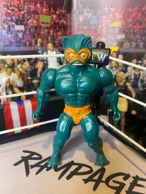 Accesorio MerMan Masters of the Universe Mer-Man Cinturón Naranja Conector Pierna Fija Foto 1 de 4