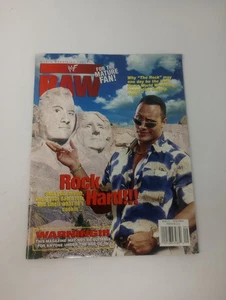 Vintage WWF Raw Wrestling Magazine The Rock Cover September 1998 WWE - Picture 1 of 16