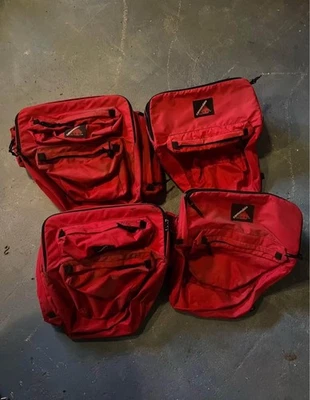 Dos pares de alforjas vintage Cannondale bolsas de sillín de bicicleta Foto 1 de 2