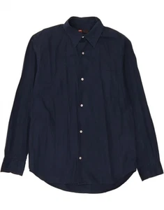 DIESEL Mens Shirt XL Navy Blue ZD10 - Picture 1 of 3