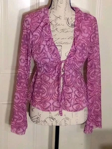 Wild Fable Jacket Junior Top Girls Size Small Color Pink And Blue - Picture 1 of 7