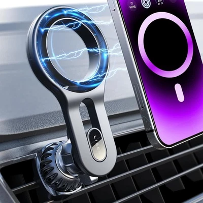MagSafe Magnetic Car Mount Phone Holder for iPhone 16-12 Pro/Max/Mini & Universa - Image 1 of 4