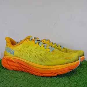 Hoka One One Turnschuhe Größe 11 Herren Clifton 8 Radiant Yellow Mais Laufschuhe - Bild 1 von 12