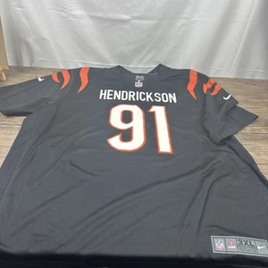 Cincinnati Bengals Trey Hendrickson Men's 3XL Nike Black On Field NFL Jersey - Picture 1 of 6