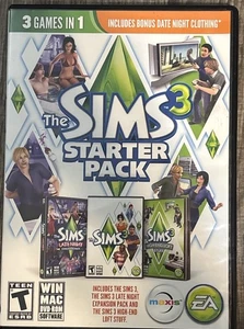 Die Sims 3 Starter Pack: Late Night & High End Loft (PC MAC WINDOWS) - KOMPLETT - Bild 1 von 4