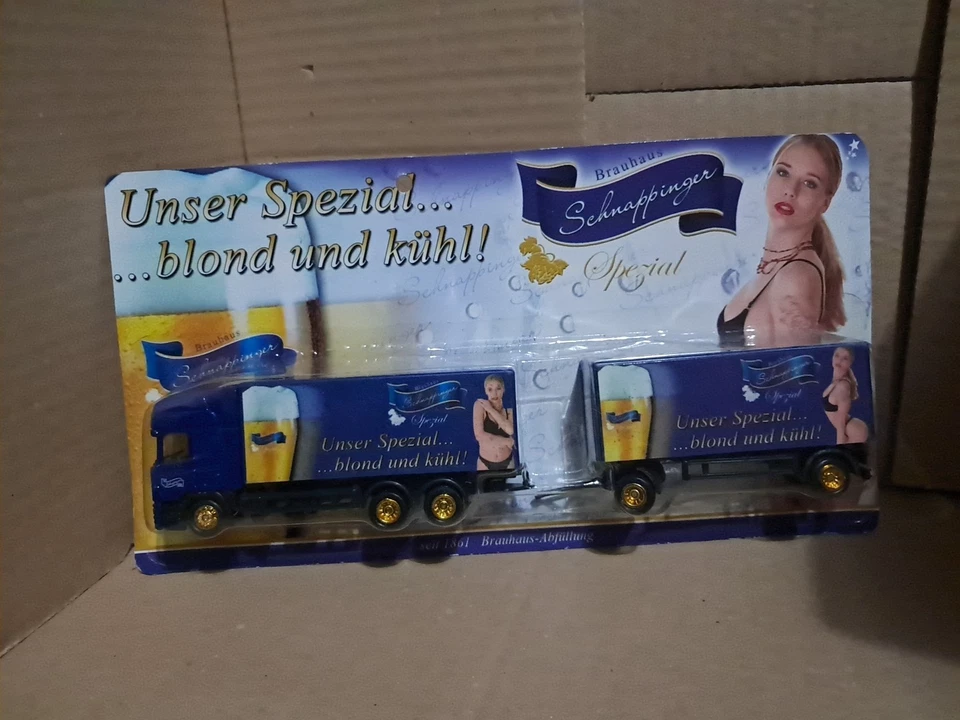 Modellino CamionBrauhaus Schnappinger", una birreria tedesca.  - Immagine 1 di 3