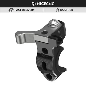 Aluminum Blcak Rotating Bar Clamp Hot Start Lever Kit For Honda Suzuki Yamaha - Picture 1 of 10