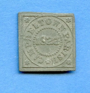 CAMPBELTOWN ARGYLL PARISH CHURCH Communion Church Token 1823 - Picture 1 of 2
