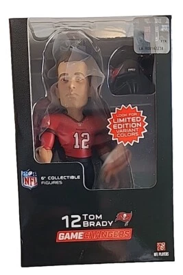 Figura Coleccionable Game Changers Tom Brady #12 Tampa Bay Buccaneers NFL 6" - NUEVO Foto 1 de 4