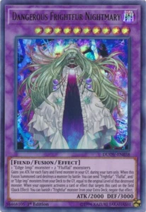 Yugioh - Notturna Pericolosa Spaventosa (Ultra Rara) (1ª Edizione) - DUOV-EN038 P - Foto 1 di 1