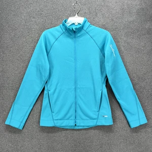 Salomon Acti Therm Jacke Damen Small türkis bestickt durchgehender Reißverschluss Langarm - Bild 1 von 18