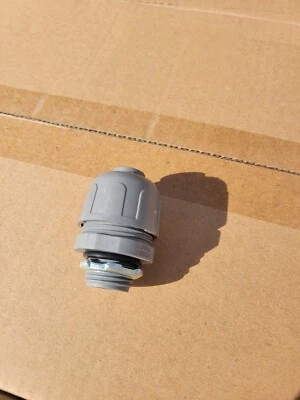 MAI WORK HOUSE 1/2", 3/4" & 1" liquid tight FNMC-B PVC Straight & 90 Connectors Carflex SAVE $