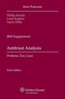 Antitrust Analysis: Problems, Text, And, Cases 2010 Supplement