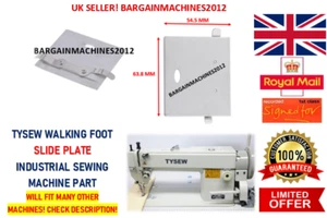 TYSEW WALKING FOOT SLIDE PLATE INDUSTRIAL SEWING MACHINE PART - Picture 1 of 5