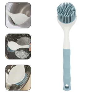Pot Brushing Artifact Kitchen Supplies Dish with Handle - Picture 1 of 12
