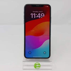 Broken Unlocked Apple iPhone 11 Pro Max 64GB MWGJ2LL/A Bad Battery + Cracked - Picture 1 of 11