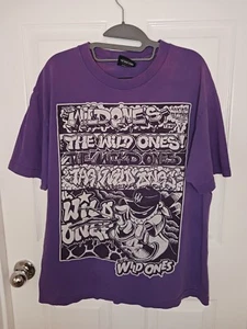 The Wild Ones Shirt Size Large Pur Travis Barker blink 182 Famous Stars & Straps - Picture 1 of 6