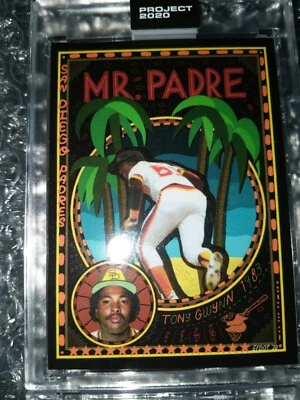 Topps PROJECT 2020 Card #94 - 1983 Tony Gwynn by Efdot - IN HAND - Image 1 of 3