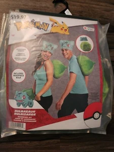 Disguise Pokemon Bulbasaur Costume Accessory Kit, Green, Adult Size,  - Picture 1 of 3