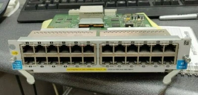 HP Procurve J8702A 24-Port Gigabit PoE Module for the 5406zl / J8697A Switch  - Image 1 of 2
