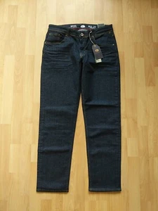 Pantalón vaquero hombre Petrol Russel azul talla W33 L32 Regular Tapered Fit - Imagen 1 de 8