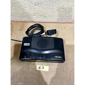 Bush CR206 FM/MW/LW Tuner Alarm Clock Radio Black Digital Display Volume Control - Picture 1 of 12