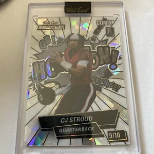 2023 Wild Card ALUMINATION CJ Stroud Rookie RC COMIX BLACK LABEL Texans /10 SSP - Bild 1 von 2