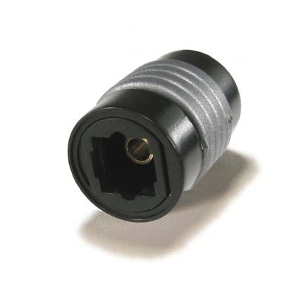 TOSLink Coupler Connecter Digital Optical Audio Cable Joiner Adapter  - Image 1 of 4